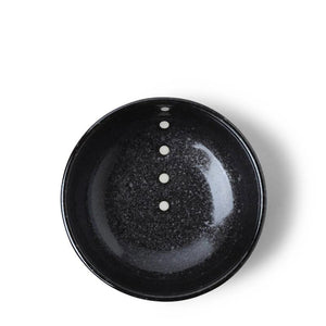Black White Dots Small Bowl Dish