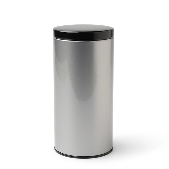 Tea Canister with Black Lid 200g