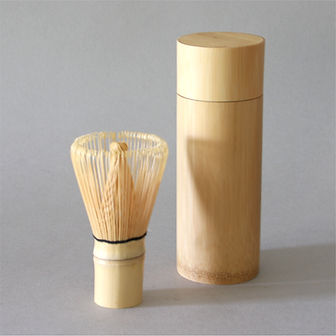 Bamboo Whisk Case