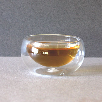 Double-walled Glass Teacup
