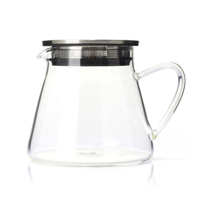 ForLife Fuji Glass Teapot with Infuser Lid