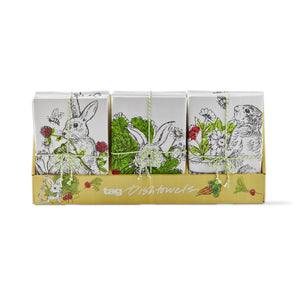 Facing Bunny Kitchen Towel