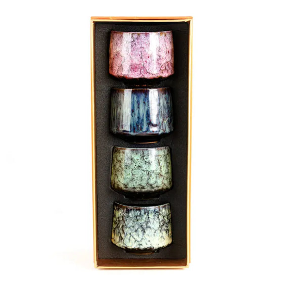 Moroccan Mosaic Tea Cup - Set of 4
