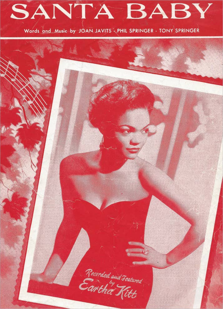 Santa Baby Cover Art (1953) Holiday Cards
Christmas Cards