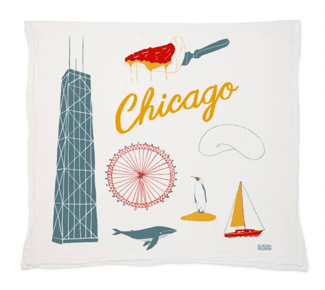Chicago Kitchen Tea Towel