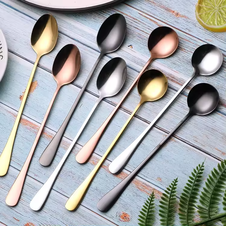 Long Spoon - 2 shapes - 3 colors