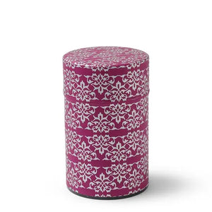 Tea Canister Fuchsia/Silver 150g