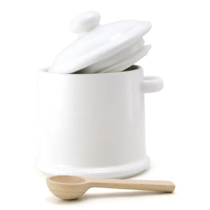 Zero Japan Sugar Canister 10oz White