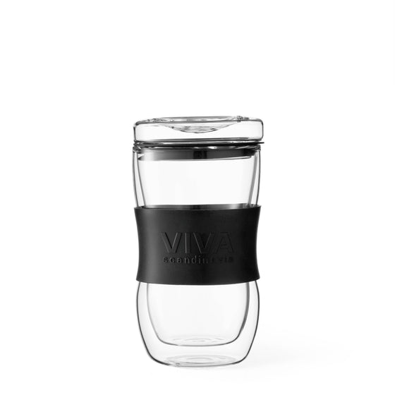 Minima™ Double-Walled Glass & Silicone To Go Travel Mug - Todd & Holland Tea Merchants