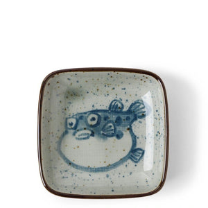 Sea Life Sauce Dish - Blowfish