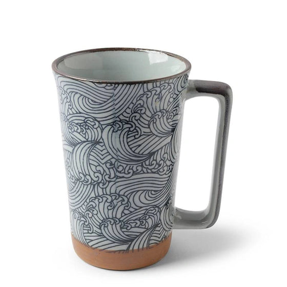 Tall Mug Blue Wave 12 oz.