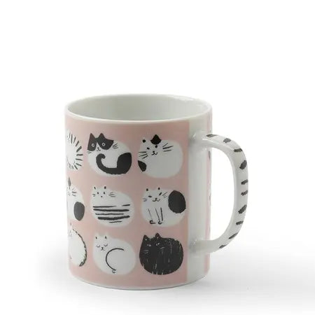 Cozy Cats 8 Oz. Mug - Pink