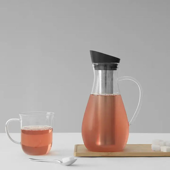 Infusion Iced Tea Carafe Black (47oz)