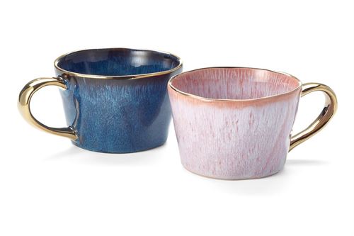 "Friedo" Mug with Gold Handle