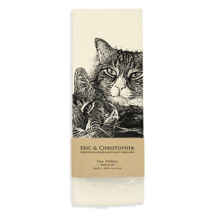 "Cuddle Cats" Tea Towel