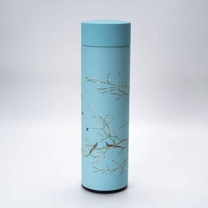 Insulated Stainless Steel Flask Plum Blossom