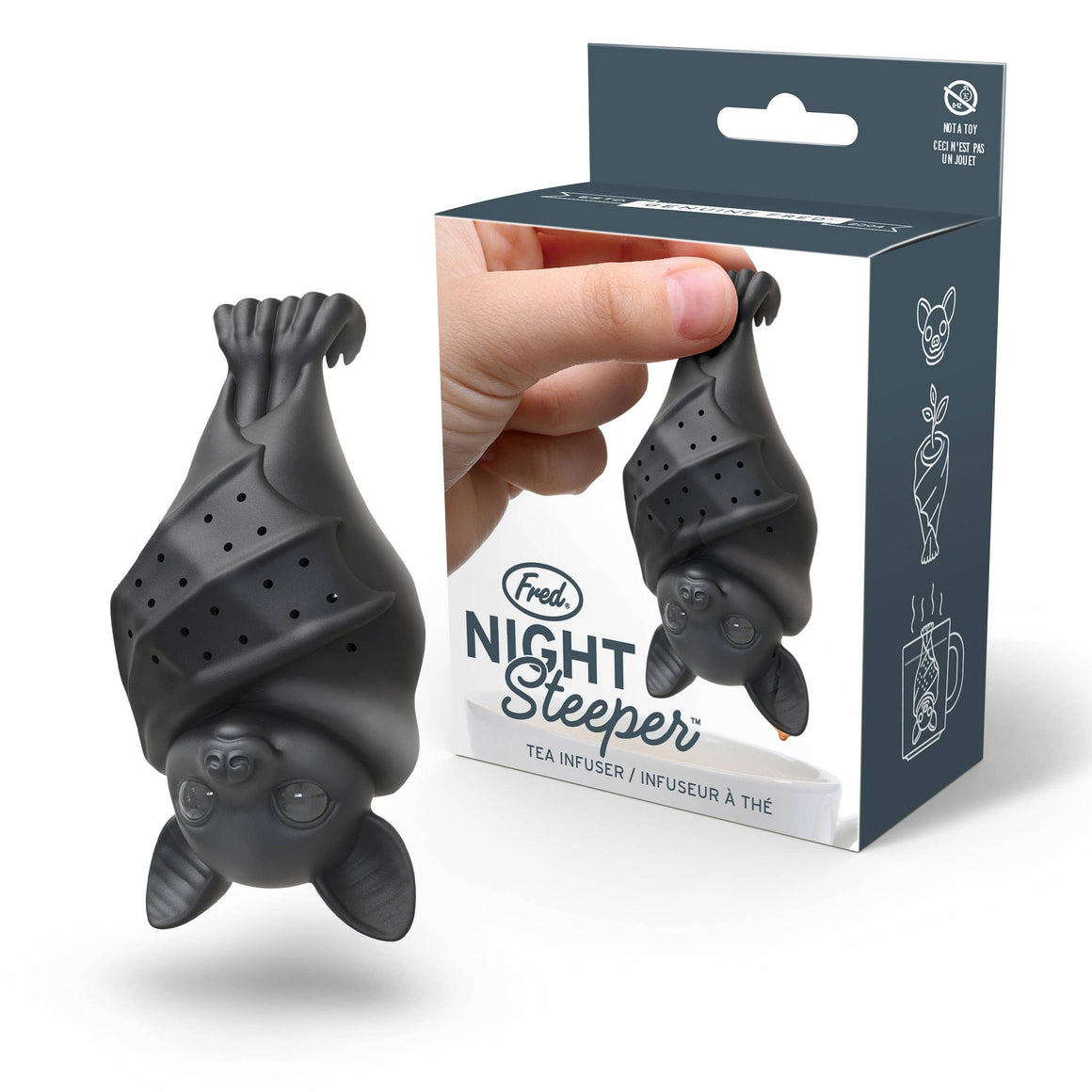 Night Steeper Bat Tea Infuser - Todd & Holland Tea Merchants