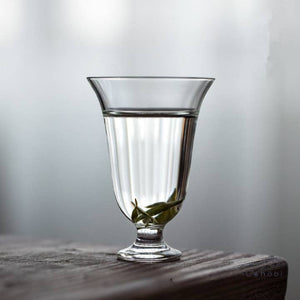 Glass Low Foot Tea Cup