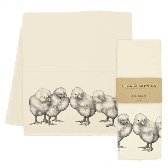 Baby Chicks 2 Tea Towel