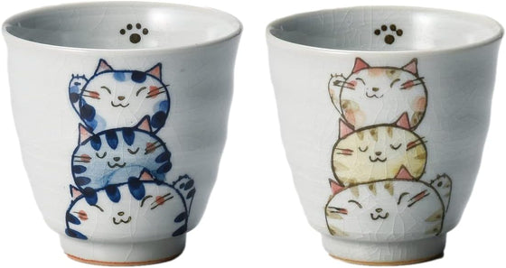 Japanese Mino Ware Ceramic Yunomi Tea Cup (6oz) - Todd & Holland Tea Merchants