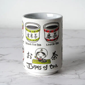 Japanese Yunomi Style Tea Cup