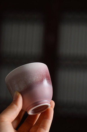 Gohobi Handmade Pink Glazed Gaiwan