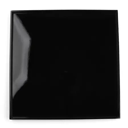 Black Lacquer Square Tray