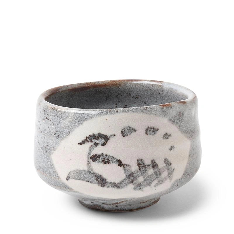 Chawan Matcha Bowl Grey Mist 4.5"