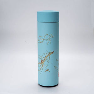 Insulated Stainless Steel Flask Plum Blossom