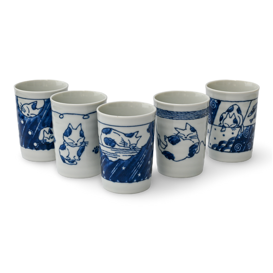 Adorable Cat Friends Tea Cups 180ml (6oz) - Todd & Holland Tea Merchants