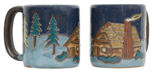 Mara Mug Round Winter Cabin