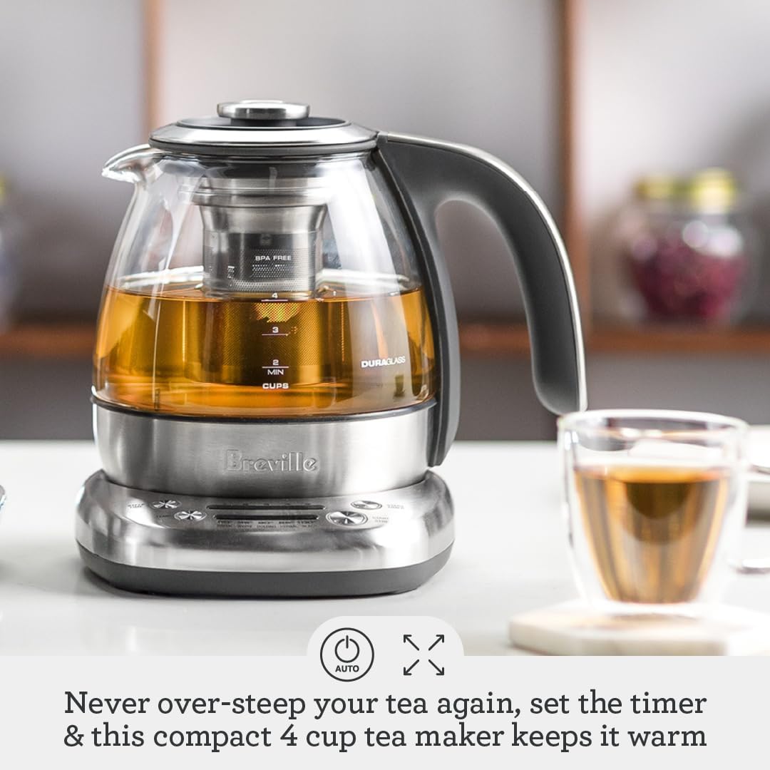 Breville Smart Compact Tea Maker/Kettle Variable Temperature