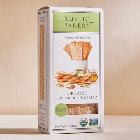 Rustic Bakery Flatbreads Rosemary & Olive Oil