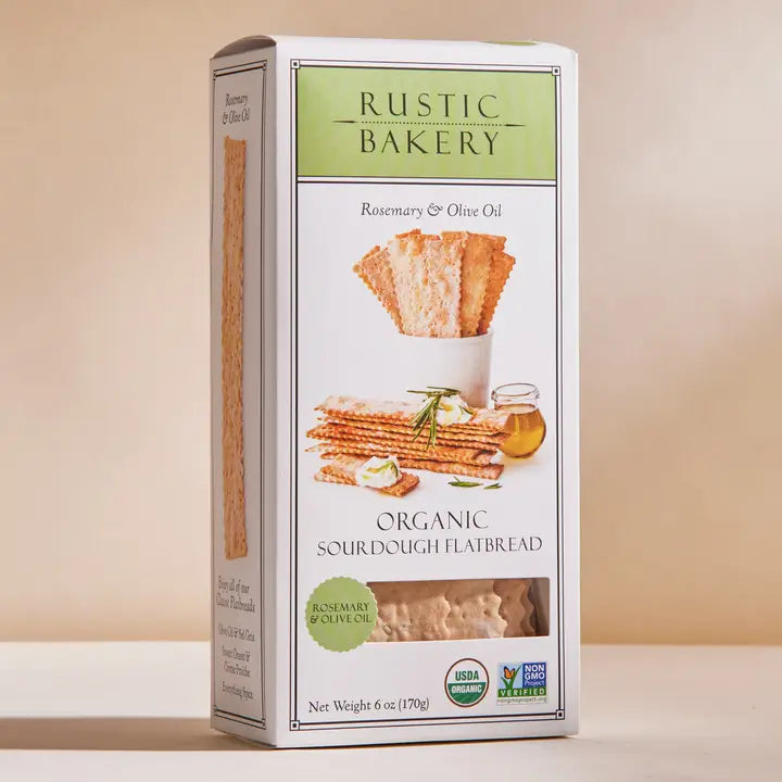 Rustic Bakery Flatbreads Rosemary & Olive Oil