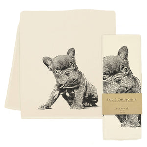 French Bulldog Tea Towel