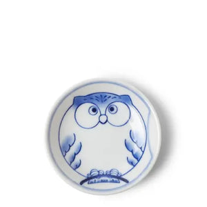 Blue Owl 3.5" Trinket Dish/Tebag Holder
