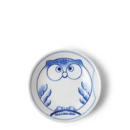 Blue Owl 3.5" Trinket Dish/Tebag Holder