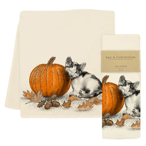 Harvest Mouse Tea Towel