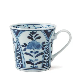 Blue & White Flowers Mug 10 oz.