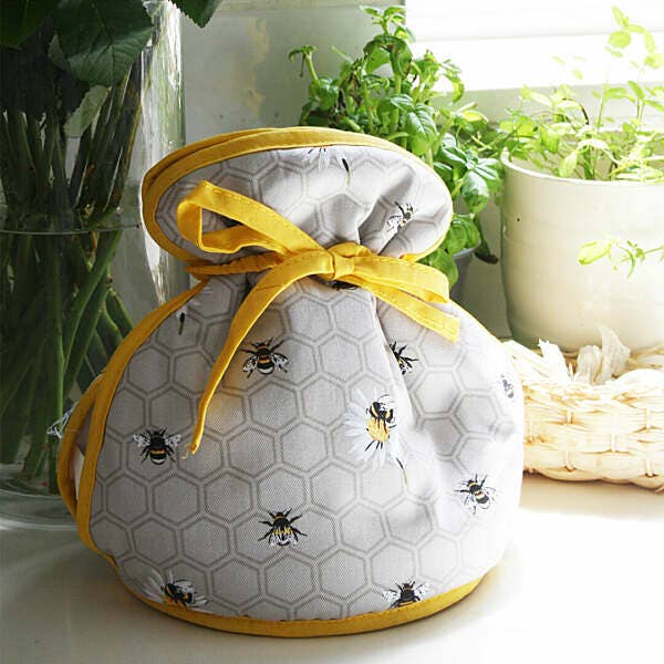 Bee Happy Muff Tea Cozy