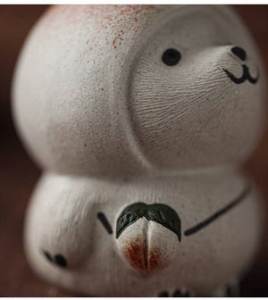 Gohobi Handmade Panda Tea Pet