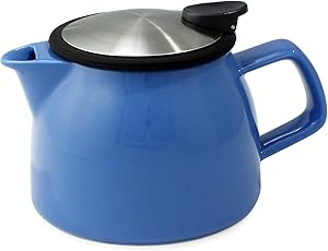 Bell teapot with Basket Infuser (Multiple Colors)