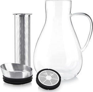 Multi-Brew Glass Teapot + Kettle + Pitcher (68 OZ / 2.0 L / 8 CUPS)