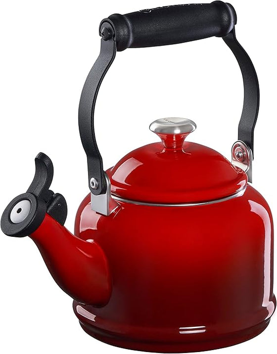 Le Creuset Demi Stovetop Whistling Kettle Cherry