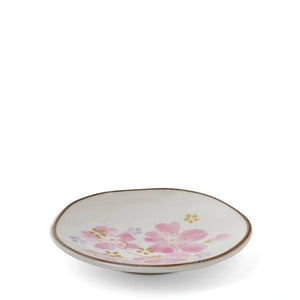 Floral Mini Plate Purple