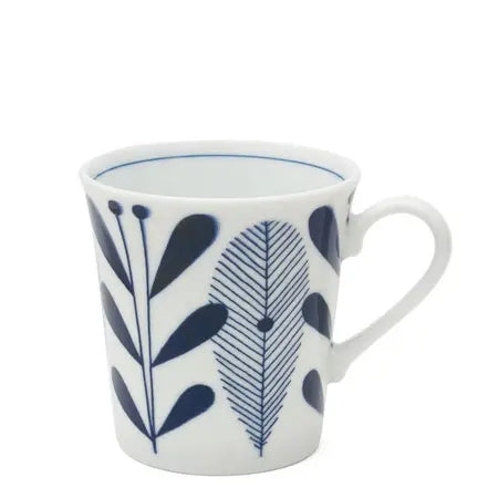 Hallo Bloem Blue & White Mug