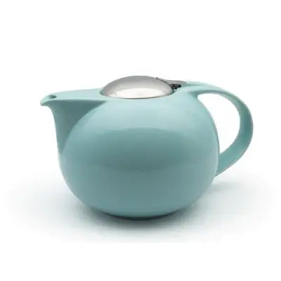 Zero Japan 7 cup Ceramic Teapot 45oz Aqua Mist