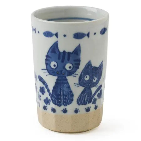 Blue Cat Teacup