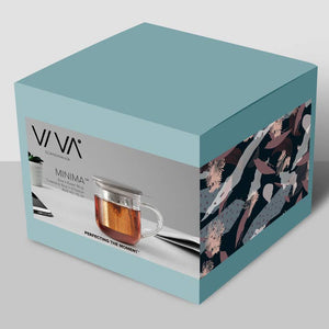 Minima™ Eva Glass Mug & Porcelain Lid Oolong