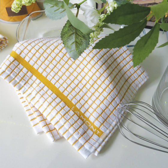 Poli-Dri Cotton Tea Towel - Honey